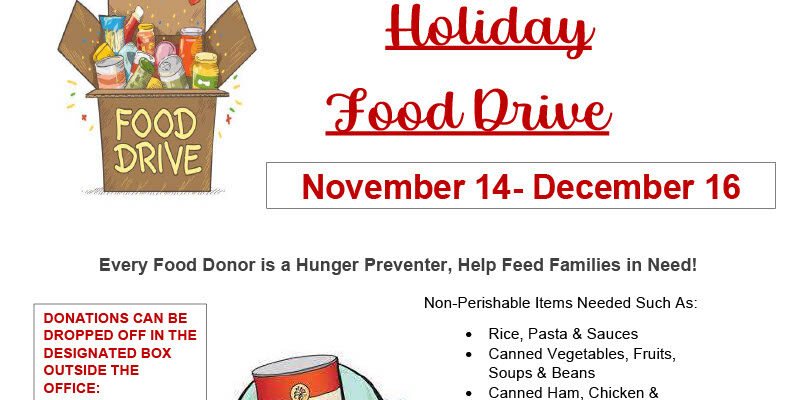 Elite Holiday Food Drive